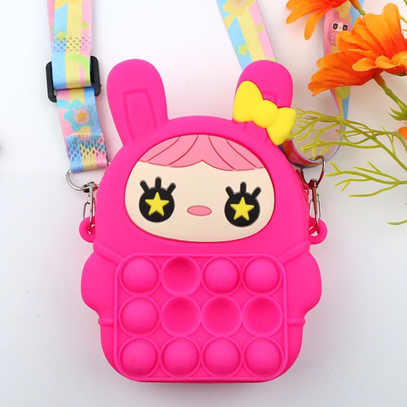 TAS POPIT / TASLUCU / TAS JELLY / TAS POP IT ANAK/ TAS ANAK/ TAS CANTIK / TAS LUVU