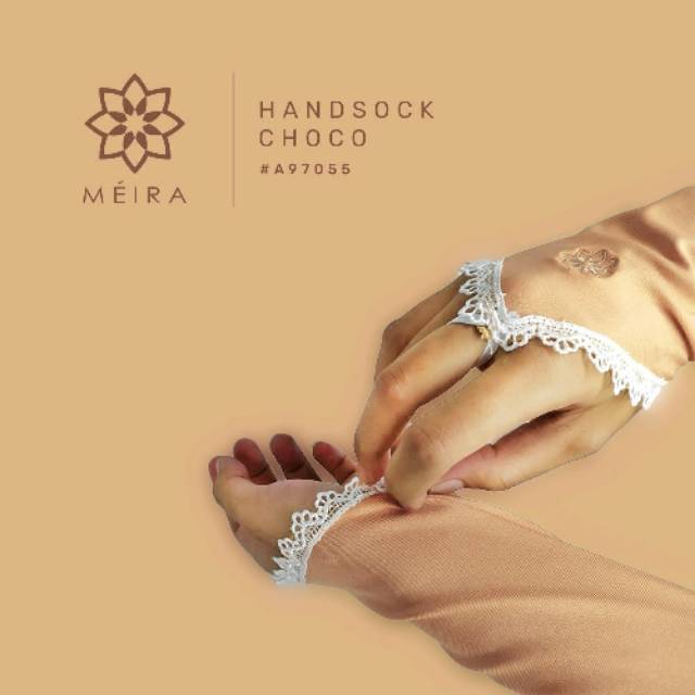 [BISA COD] HANDSOCK MOTIF RENDA / PELINDUNG TANGAN CANTIK / MANSET TANGAN BORDIR HIJAB MUSLIMAH