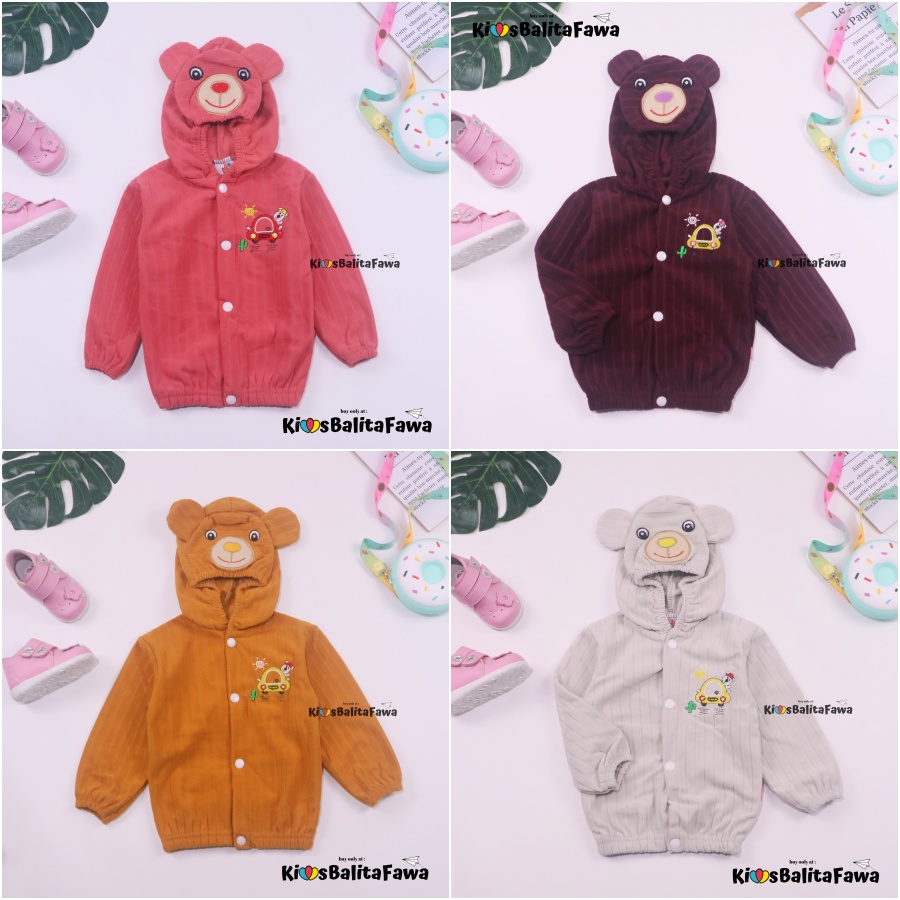 Jaket Bayi Uk 0-12 Bulan / PREMIUM QUALITY Jaket Bayi Anak Laki Perempuan Baju Kaos Lucu Terjangkau