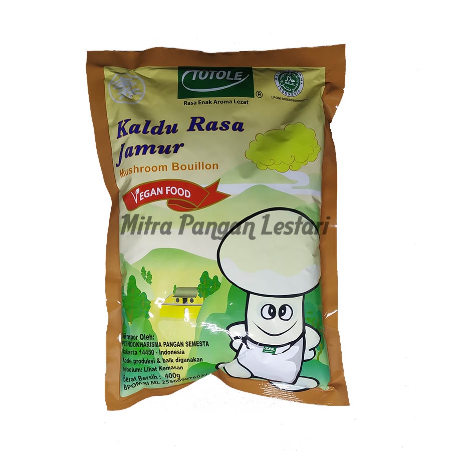 

Kaldu Rasa Jamur Totole 400 gr / Mushroom Bouillon Totole / Penyedap Rasa Totole