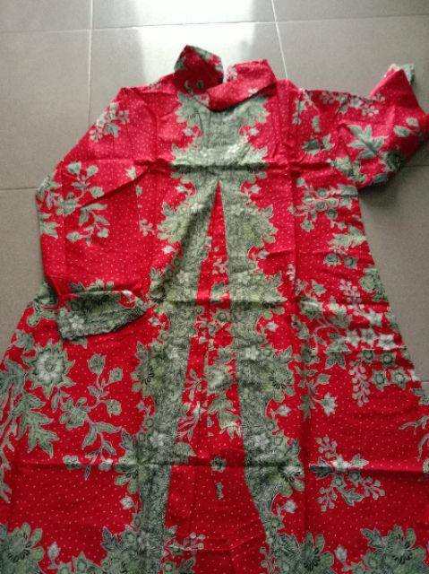 Tunic Santika Pias Cibulan #3  / Tunik Batik Cantik Modern / Batik Tunik Kerja Seragam Batik Kantor