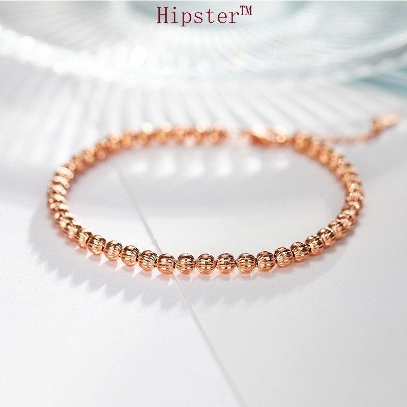 Popular Simple Golden Balls Tendy Mori Girl Bracelet