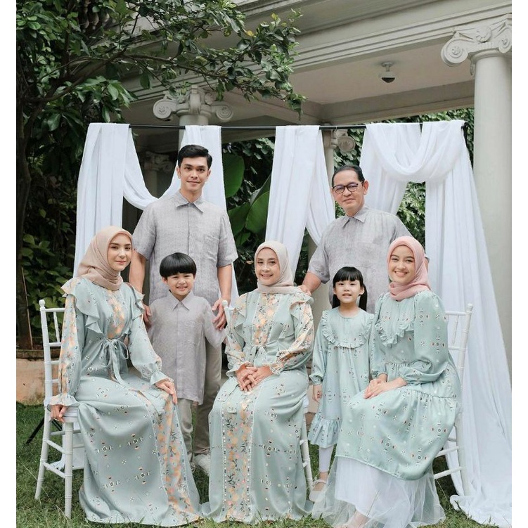 rumi koko, rumi dress, koko anak,dress anak sagemint vanillahijab