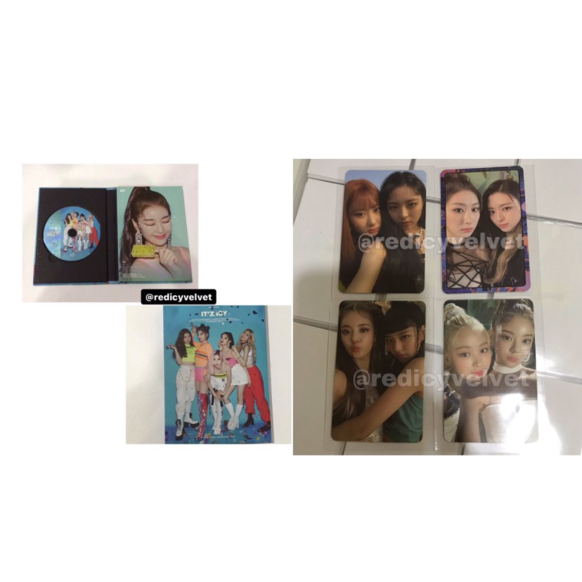ALBUM, PHOTOCARD ITZY ICY, WANNABE, NOTSHY