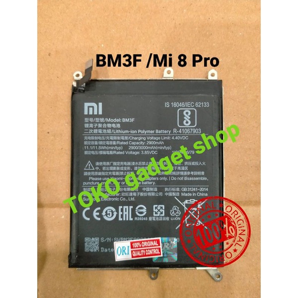 Battery Baterai Xiaomi BM3F Mi8 Pro Mi 8 Explorer Mi8Pro BM 3F ORIGINAL