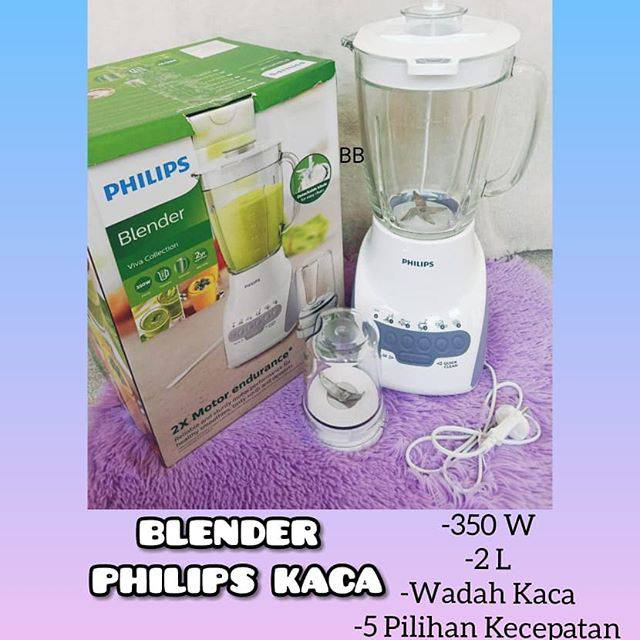Blender philips kaca 2 tabung murah