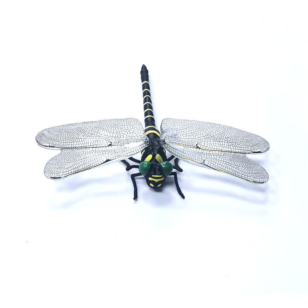 Lanfy Mainan Anak Model Capung Mainan Edukasi Model Hewan 12cm PVC Dragonfly Action Figure