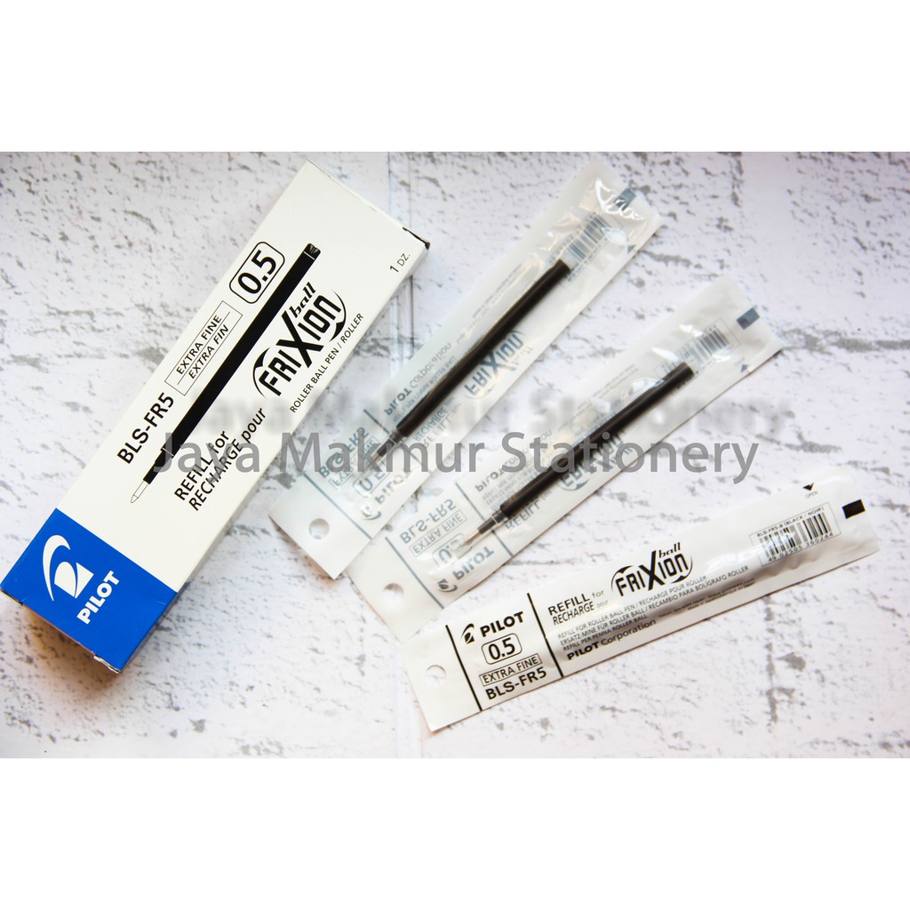 Refill Pilot Frixion BLS-FR5 0.5 mm (Tinta Hitam)