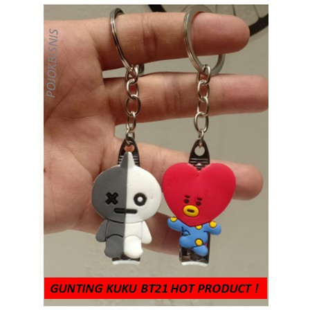 GUNTING KUKU GANTUNGAN KUNCI BT21 TERBARU HARGA GROSIR