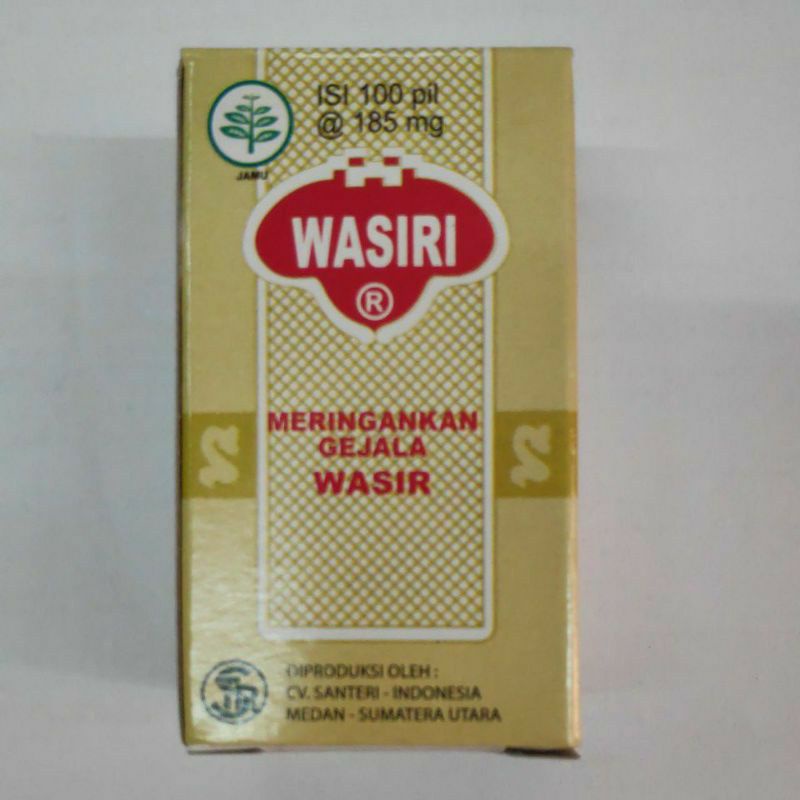 WASIRI Obat wasir / wasiri  obat ambeien isi 100 pill rekomendasi sinshe ampuh herbal alami