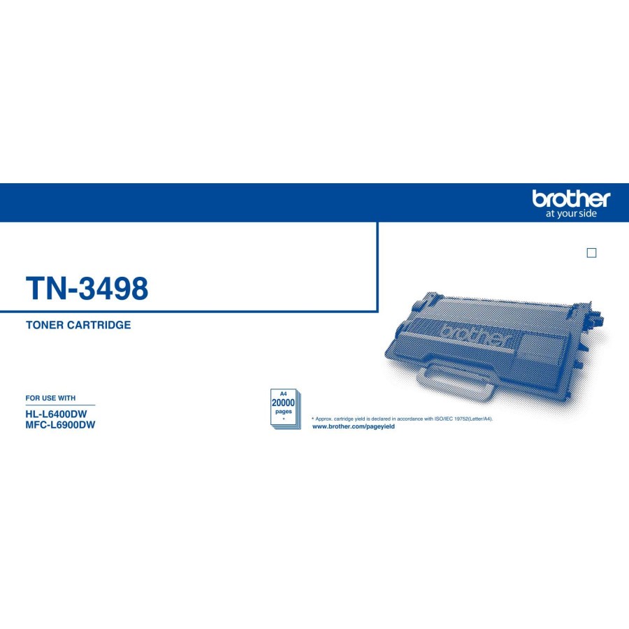 Brother Toner TN-3498 for Printer HL-L6400 MFC-L6900 Original