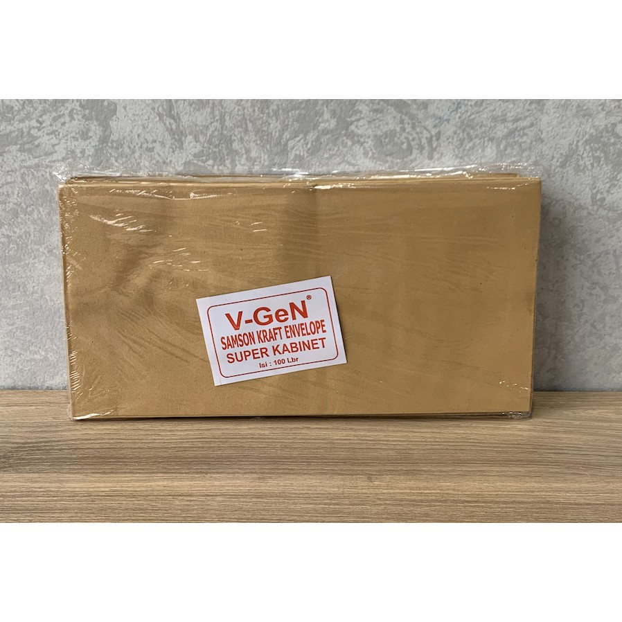 

Amplop Coklat Super Kabinet isi 100 Pcs