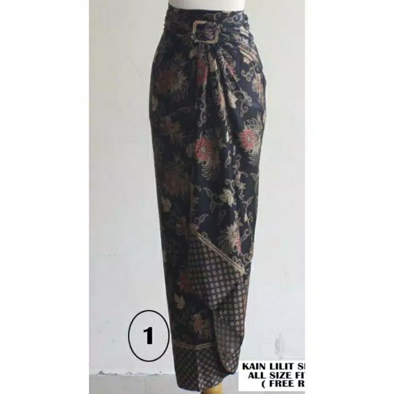 ROK LILIT / Rok lilit bawahan batik / Rok lilit songket / bawahan batik kebaya-AZALEA