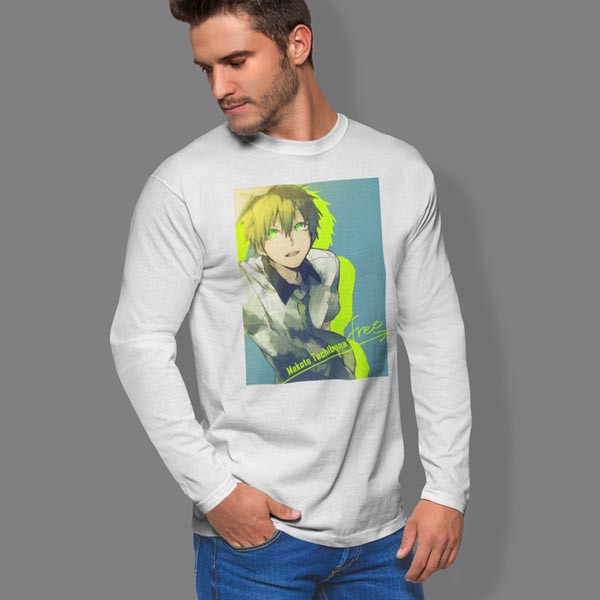 Tshirt Makoto Tachibana Kaos Tangan Panjang