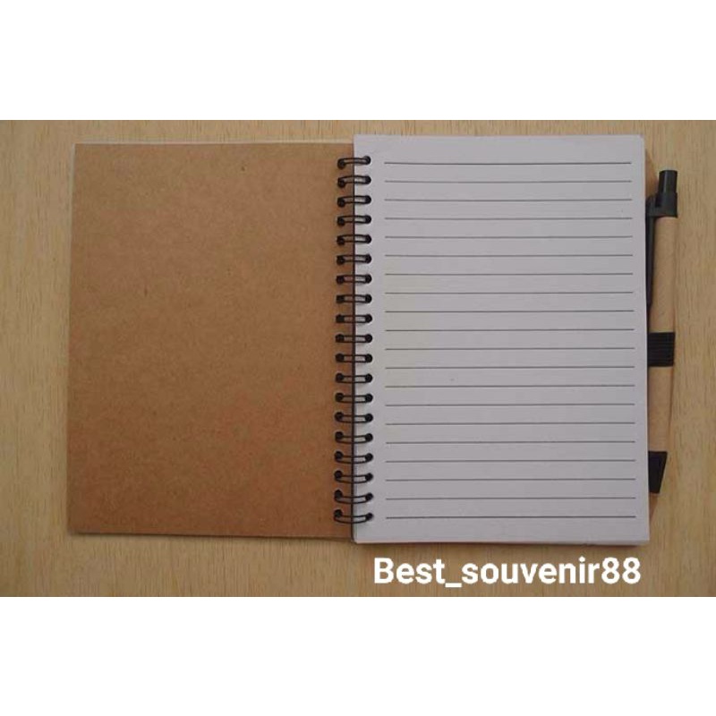 

klm Note Book Recycle /Notes Buku Tulis/ Buku Catatan / Memo Pos it + Pulpen