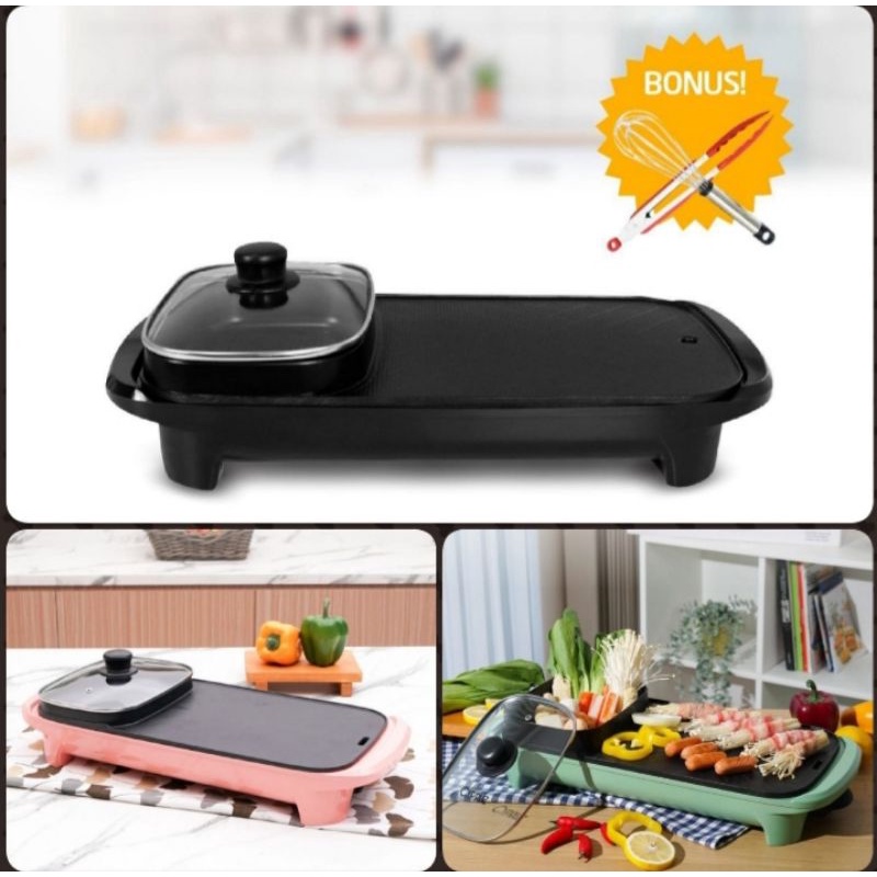 Cypruz BBQ Electric Hot Pot
