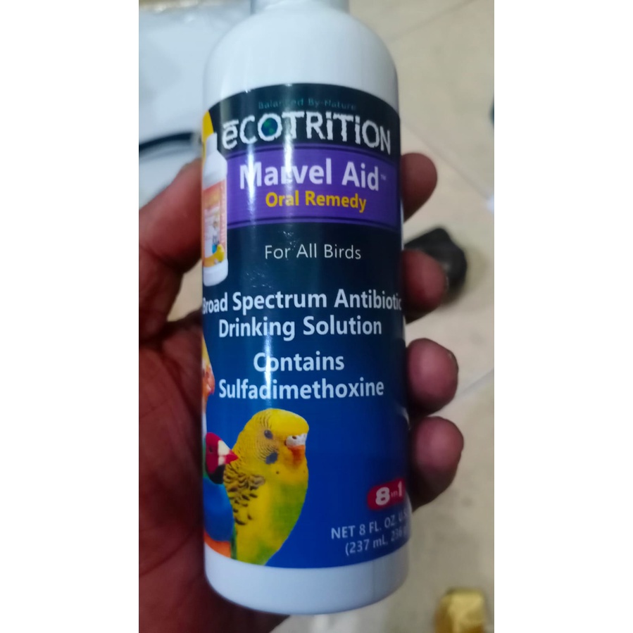 Ecotrition Marvel Aid Oral Remedy Vitamin Stamina Semua Burung