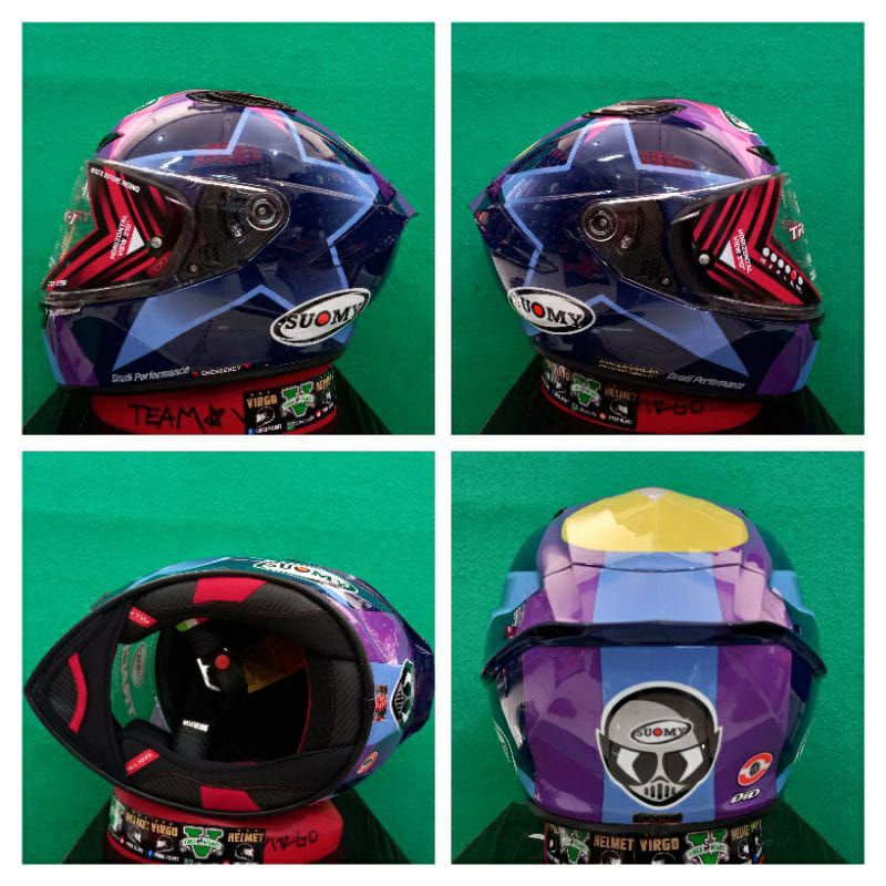 HELM SUOMY TRACK 1 BASTIANINI REPLIKA ORIGINAL SUOMY