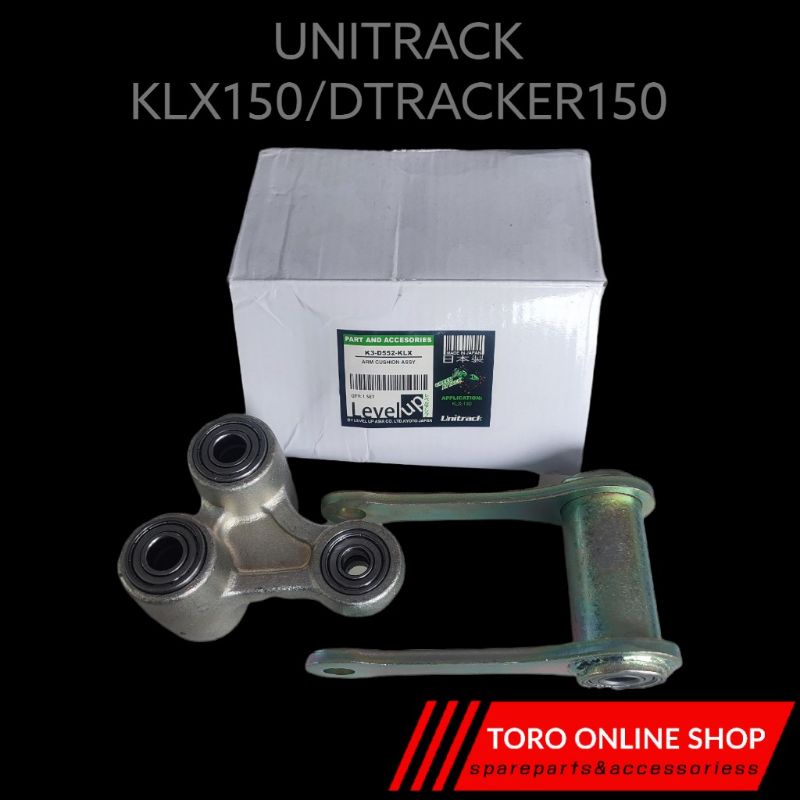 unitrack assy klx 150 dtracker unitrack set klx pangkon mono shock klx dudukan shock belakang klx 15