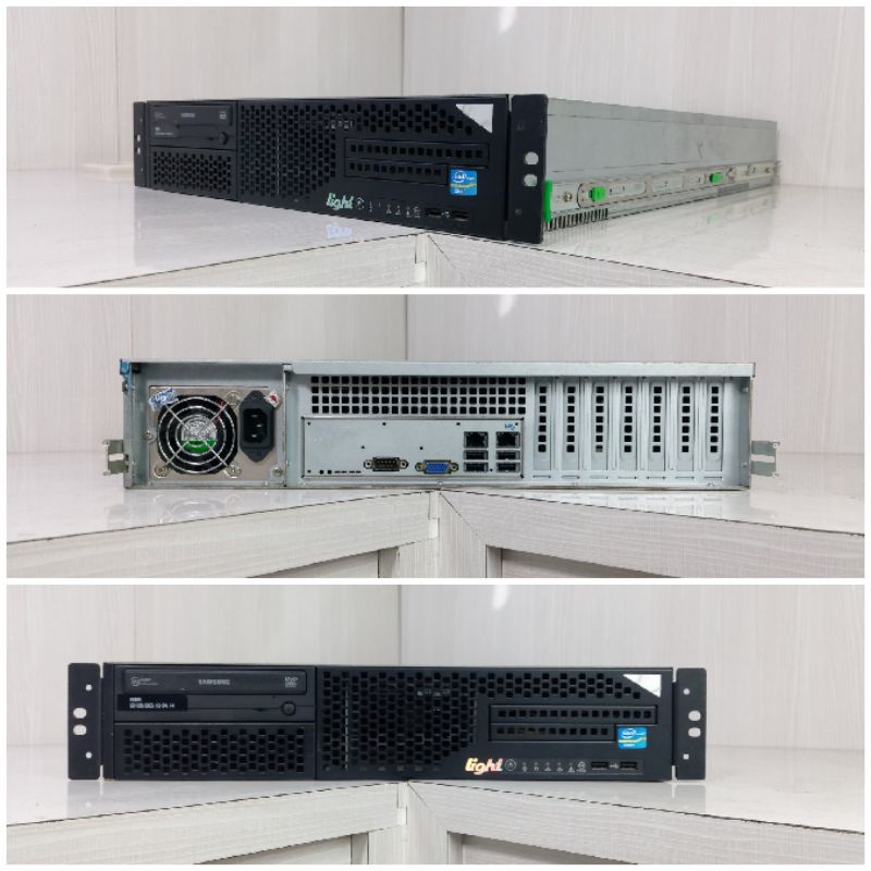 Server Rakitan 2U Xeon E3-1230v2Ram 8Gb Ddr3 Hdd 500Gb