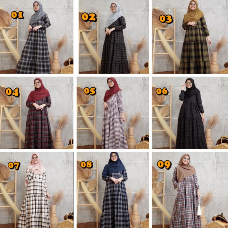 gamis kotak by greenism