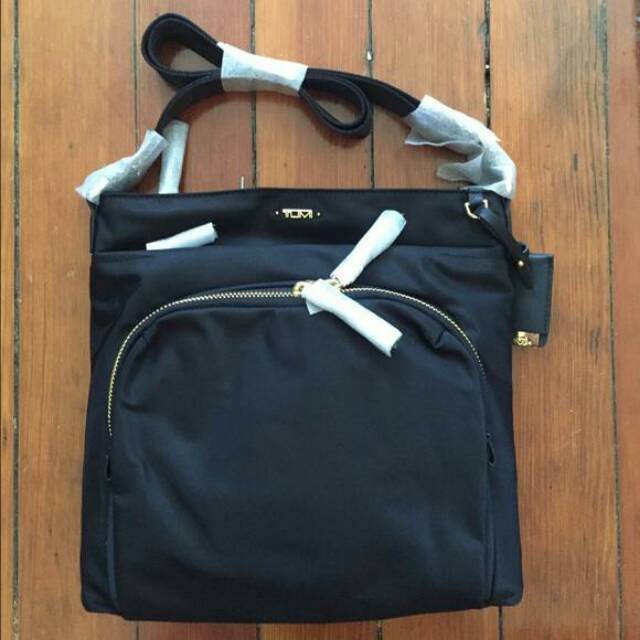 Tumi Voyageur Capri Crossbody tas selempang slingbag crossbody asli Authentic original