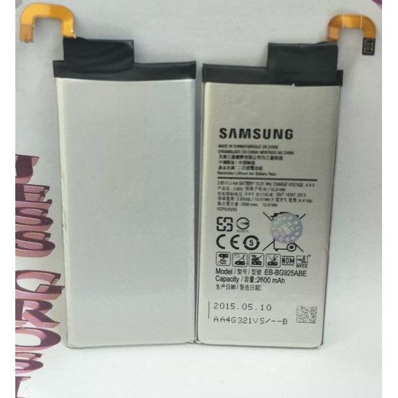 Battery Batre Baterai Samsung S6 EDGE EB-BG925ABE G925