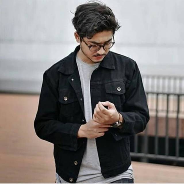 Jaket jeans denim (realpict)