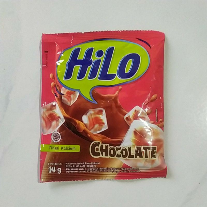 

HiLo Chocolate 14g Susu Bubuk Tinggi Kalsium