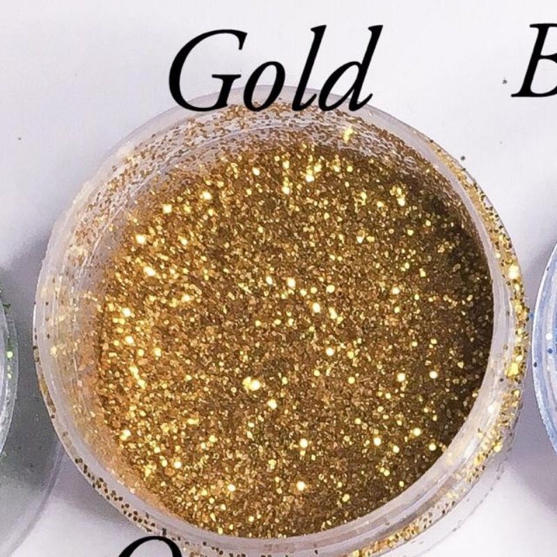 Glitter Bubuk Warna Aksesories henna art dan nail art