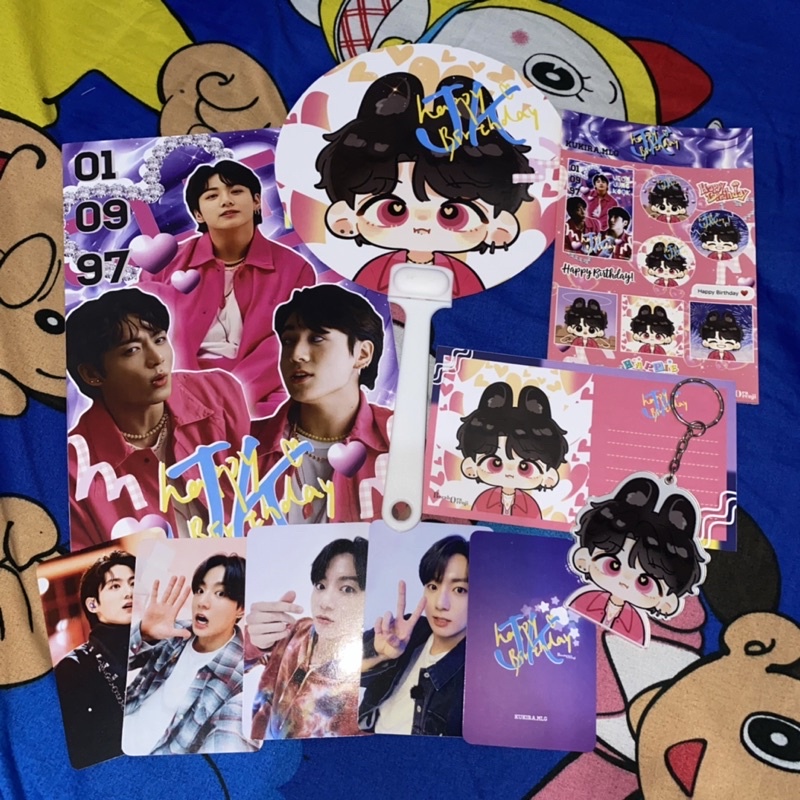 JUNGKOOK BIRTHDAY KIT (ART BY BORABORA)