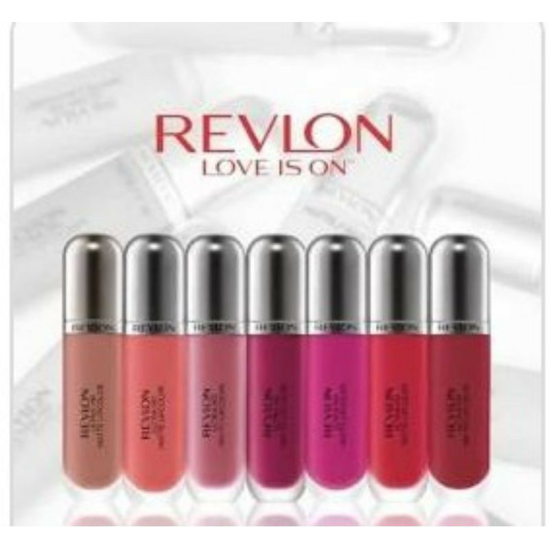 REVLON ULTRA HD MATTE LIPCOLOR LIPSTICK ORI 100%