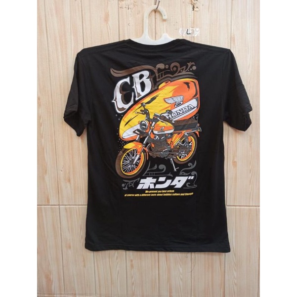 KAOS MOTOR HONDA VARIO hitam murah