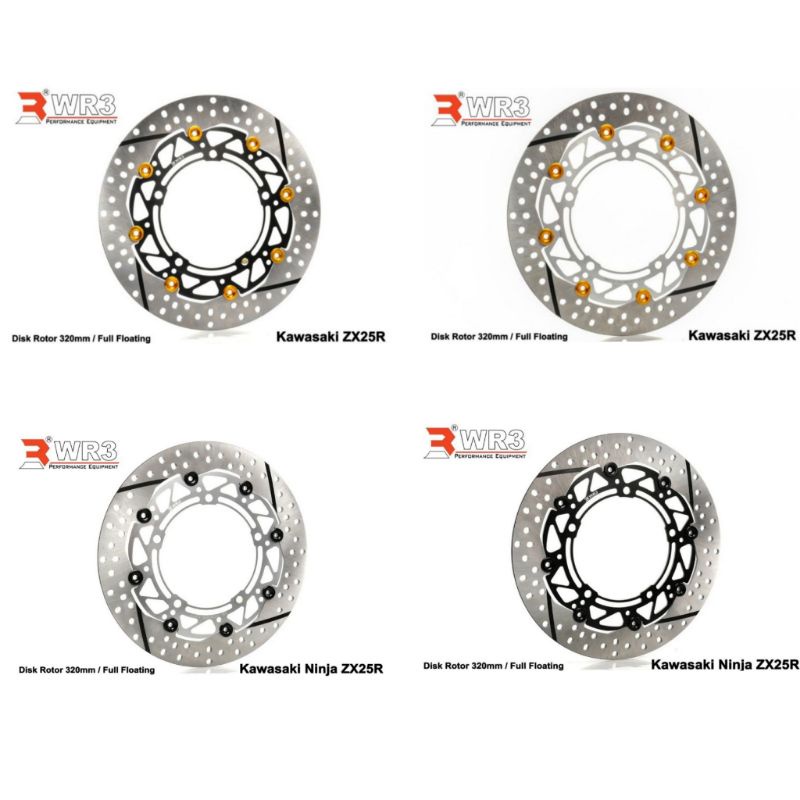 Disk Disc Brake Piringan Cakram Depan Floating WR3 320mm ZX25R ZX-25R ZX 25R