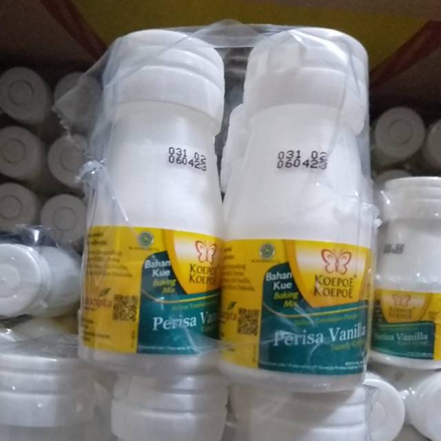 

perisa Vannila koepoe-koepoe botol 20 g ( 6 botol )