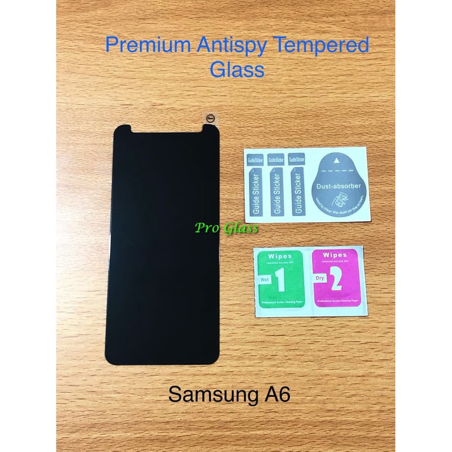 Samsung A6 / Samsung A6+ 2018 Privacy Anti Spy Magic Glass Premium Tempered Glass