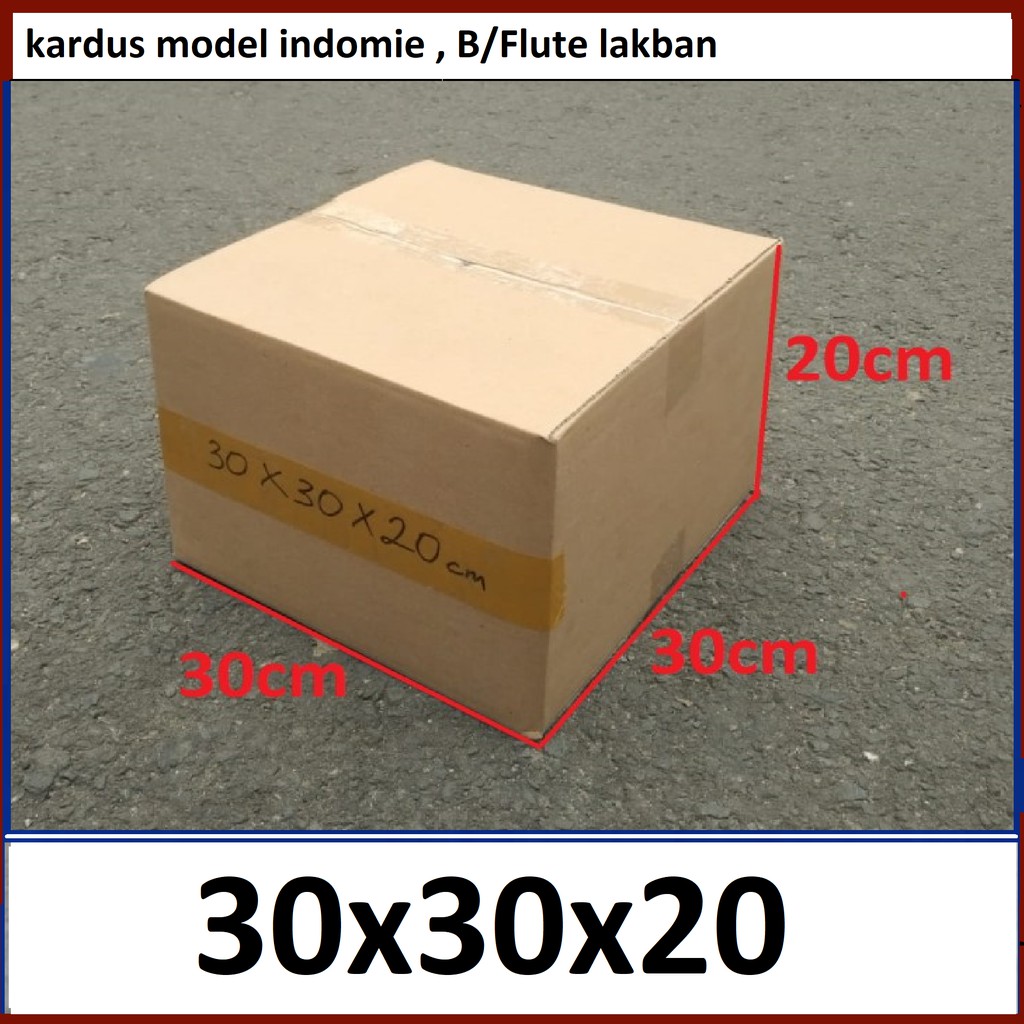 

Kardus 30x30x20 cm IND