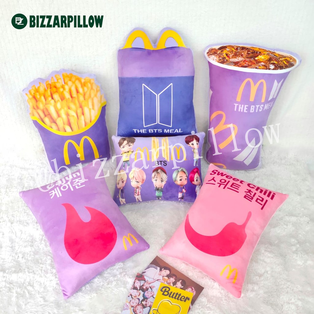 Bizzarpillow Bantal BTS ARMY Meal Special Edition BZ169