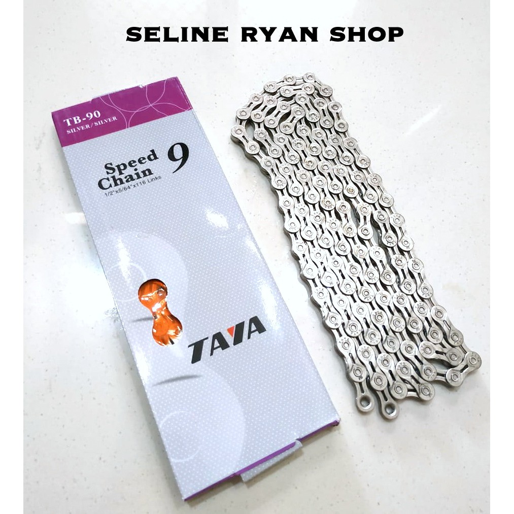 Rantai Sepeda 9 Speed CHROME