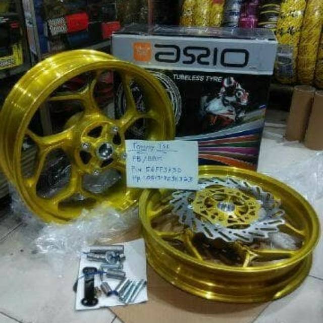 Velg Axio Cbr 150r Facelift K45g K46 Led New Cb 150 Cbr 150 Lokal K45 Cbu Fi Velk Pelk Pelek Lebar Indonesia