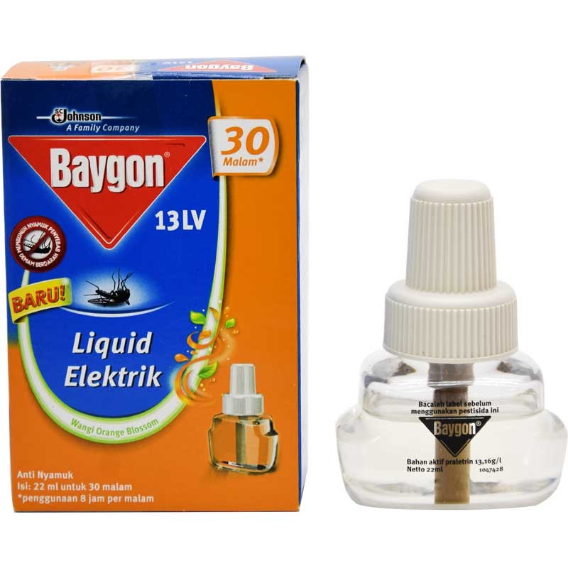 Baygon Liquid Electric 22ml Reffill