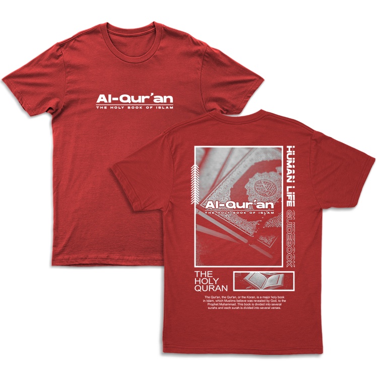 Kaos Dakwah Islami Streetwear Murah The Holy Quran-2