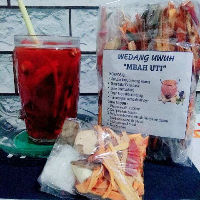 

WEDANG UWUH KOMPLIT GULA+JAHE " MBAH UTI