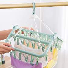 # HJ # Jemuran Baju 32 jepitan / Hanger Jemuran Gantung 32 Jepitan / hanger serbaguna 32 jepitan
