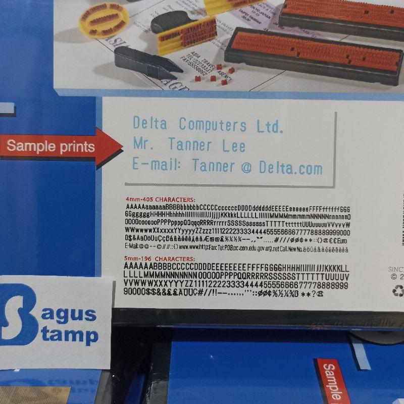 

tyvf Stempel Expired Bongkar Pasang Shiny S200 S 200 S-200 (Printing Kit)