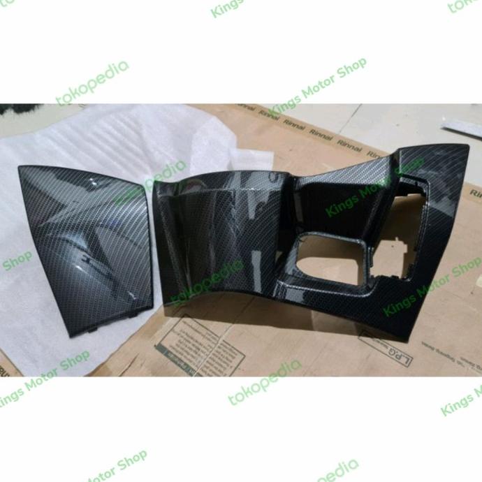 Cover Carbon Kunci Kontak Dan Laci Honda PCX 160 kings-m0 Diminati Banget