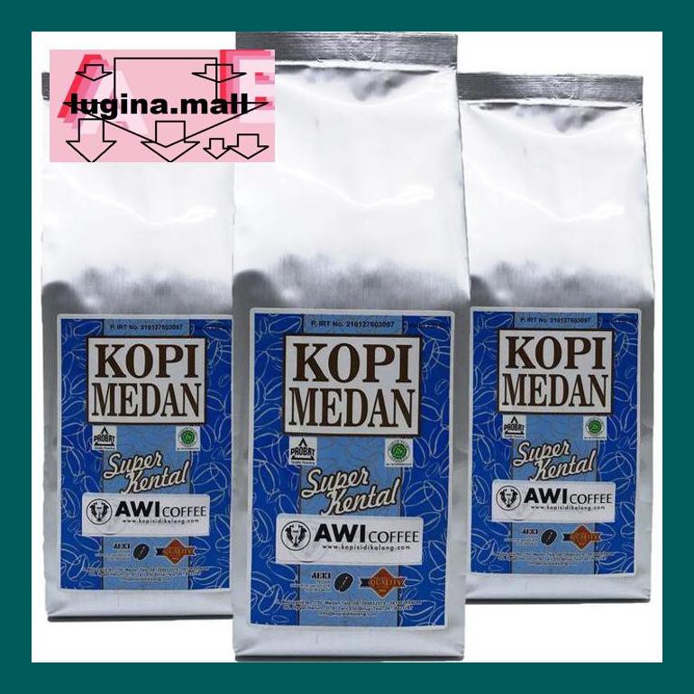 

Koptlu50G Awi Coffee Kopi Medan 250 Gr Bubuk Kasar - Bubuk Halus Lud5Sc