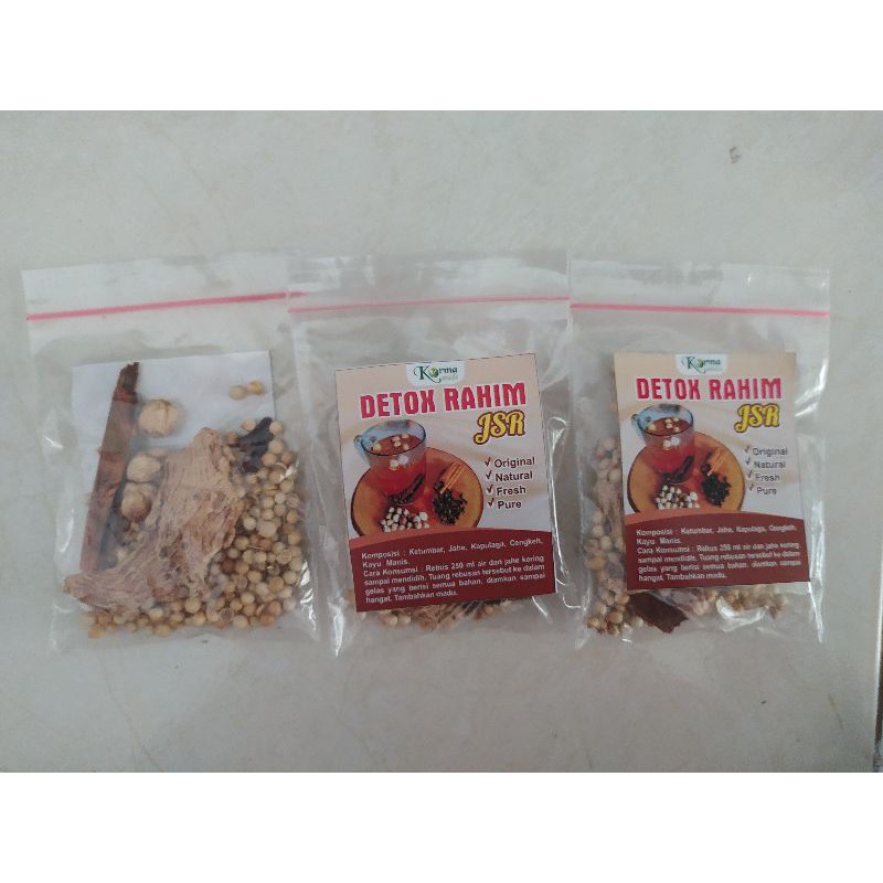 Detox Rahim JSR / Paket Detox Rahim kualitas Premium