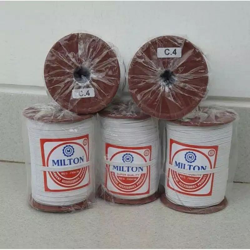 Karet Milton ukuran 3 mm dan 4 mm - Karet Elastis 3mm,dan 4mm