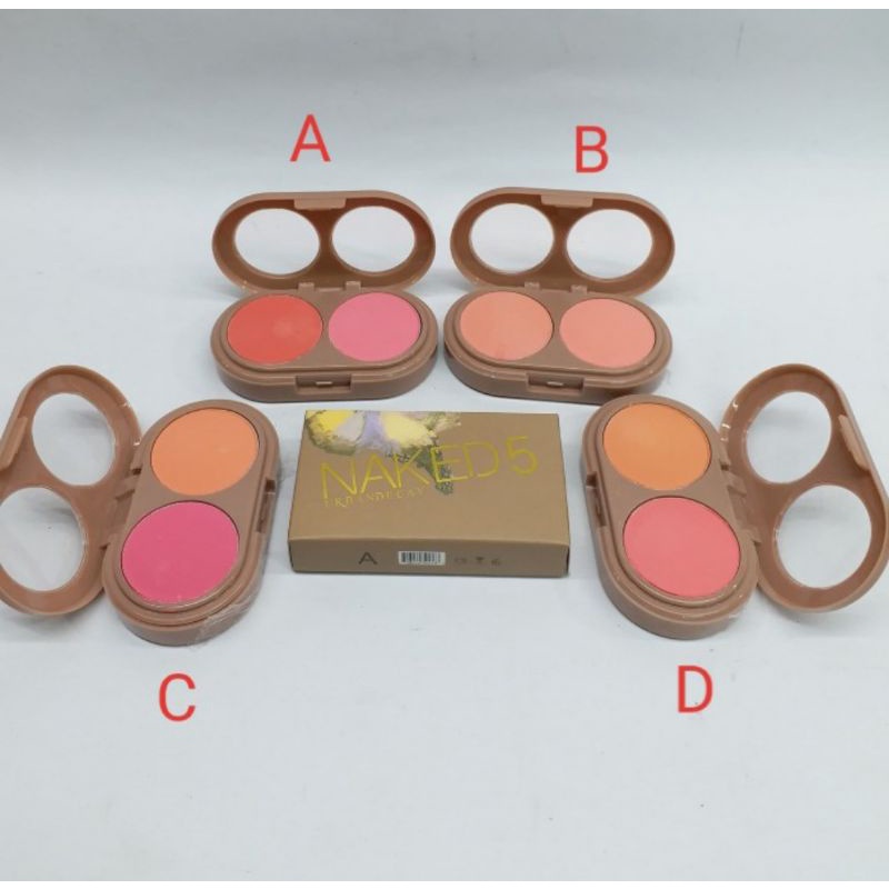 blusher N5 / blush on isi 2  ( 4 seri )